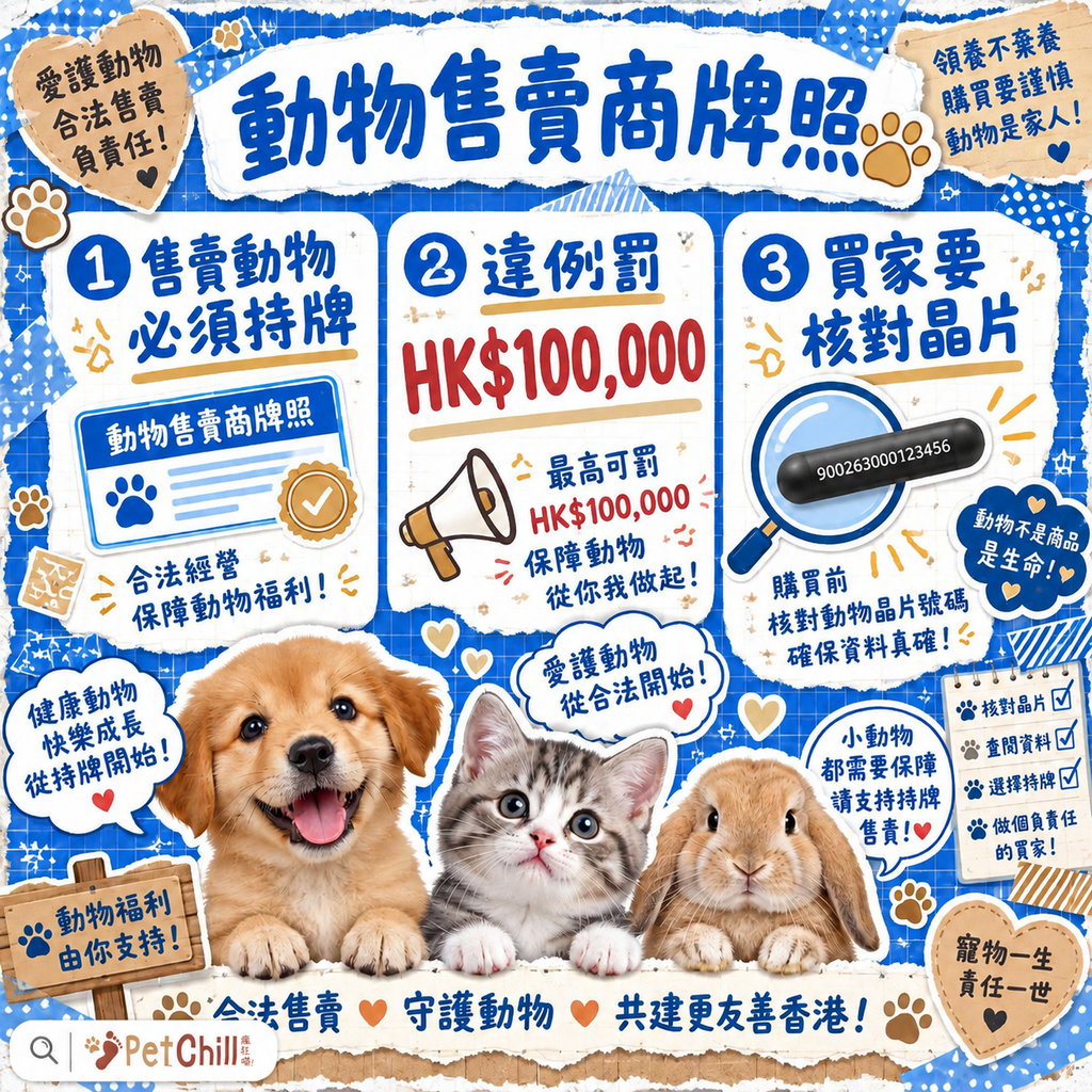 香港養貓法例懶人包｜漁護署領牌＋狂犬病條例＋進口檢疫一次睇清 配圖